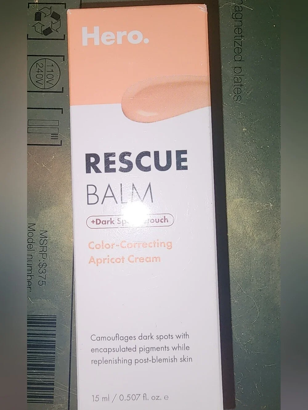 HERO Balm Color Correcting Apricot Cream for  -kids and Adults  Apricot
